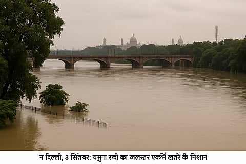 यमुना का जलस्तर