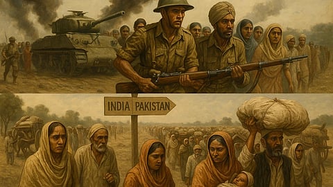 भारत का विभाजन 1947 की वह त्रासदी है जिसकी छाया आज भी दोनों देशों के रिश्तों पर मंडराती है