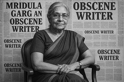 Mridula Garg accused of obscenity!
