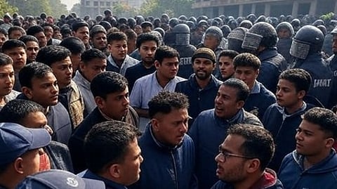 नेपाल में सोशल मीडिया बैन के खिलाफ हिंसक प्रदर्शन, कई देशों के दूतावासों ने जारी किया संयुक्त बयान