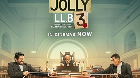 जॉली एलएलबी 3 की पोस्टर है