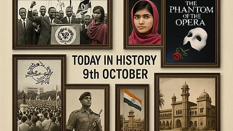 History Of 9th October