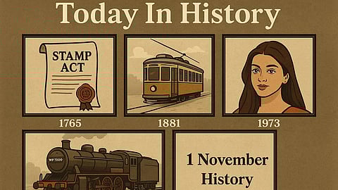 1 नवंबर (History Of 1 November) के दिन से जुड़ी कुछ महत्वपूर्ण घटनाओं को चित्रों के माध्यम से दिखाया गया है