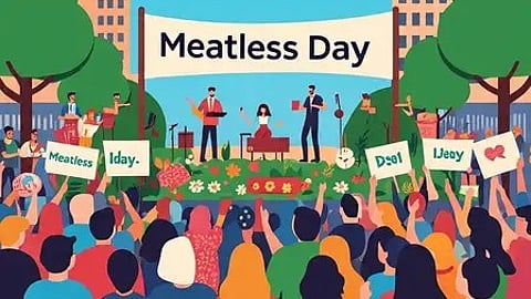 अंतर्राष्ट्रीय मांस रहित दिवस का आयोजन और शाकाहार संदेश|