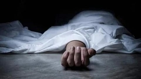 कार में आग लगने से पेंट व्यवसायी की जलकर मौत|