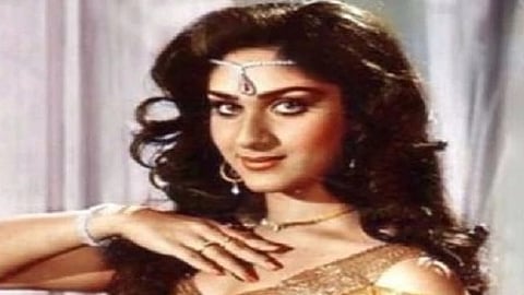 क्ट्रेस मीनाक्षी शेषाद्रि नजर आ रही हैं।