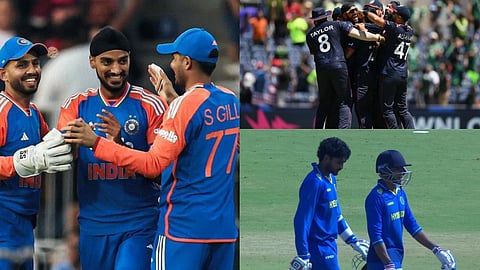 पहली तस्वीर टीम इंडिया की, दूसरी अमेरिका क्रिकेट टीम की और तीसरी विजय हज़ारे ट्रॉफी की