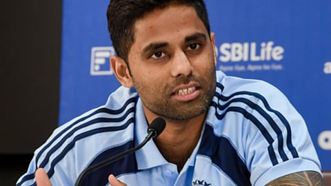 तस्वीर में सूर्यकुमार यादव