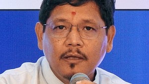 मेघालय के मुख्यमंत्री कॉनराड के. संगमा की तस्वीर