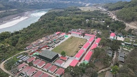 एक बड़ा स्टेडियम