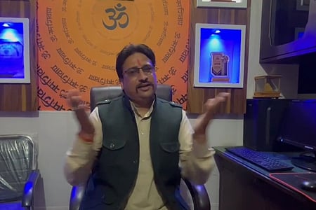 पहले चंद्रग्रहण पर स्वामी वेदांत प्रकाश और आचार्य नंद लाल ने दी सावधानी बरतने की सलाह दी