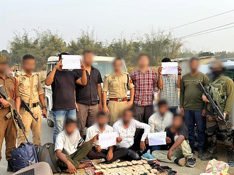 असम राइफल्स ने मादक पदार्थों की तस्करी का भंडाफोड़ किया, 3.5 करोड़ रुपए की हेरोइन जब्त