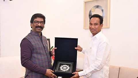 झारखण्ड के मुख्यमंत्री हेमंत सोरेन