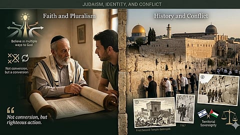 यहूदी धर्म के गुरु और वेस्टर्न वॉल