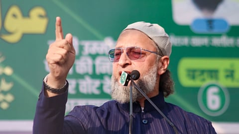 एआईएमआईएम प्रमुख असदुद्दीन ओवैसी