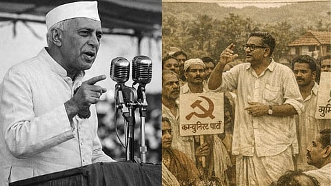 1957 का केरल चुनाव दुनिया के लिए एक मिसाल बना, क्योंकि इतिहास में पहली बार कोई कम्युनिस्ट पार्टी (CPI) लोकतांत्रिक चुनाव जीतकर सत्ता में आई थी। महज 28 महीने बाद ही पहली चुनी हुई गैर-कांग्रेसी सरकार को बर्खास्त कर दिया गया।