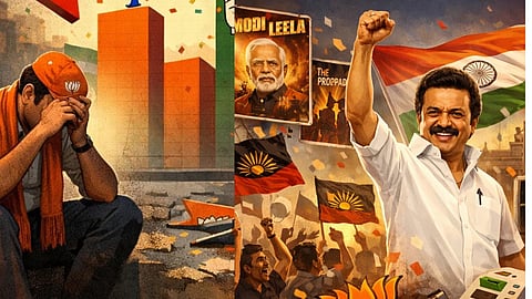 राजनीतिक पार्टियों के पोस्टर