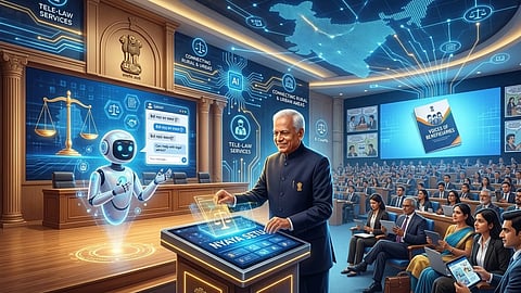 इस कार्यक्रम के मुख्य अतिथि भारत के उपराष्ट्रपति सी.पी. राधाकृष्णन होंगे, जबकि विधि और न्याय राज्य मंत्री (स्वतंत्र प्रभार) अर्जुन राम मेघवाल विशिष्ट अतिथि के रूप में उपस्थित रहेंगे।