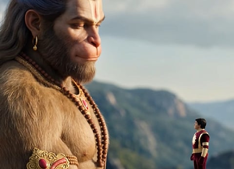 हनुमान जन्मोत्सव पर दो सुपरमैन का मिलन!, हनुमान जी का आशीर्वाद लेने पहुंचा शक्तिमान