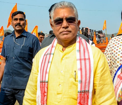 1 करोड़ घुसपैठियों की हुई पहचान, सत्ता में आए तो सील करेंगे सीमा: दिलीप घोष