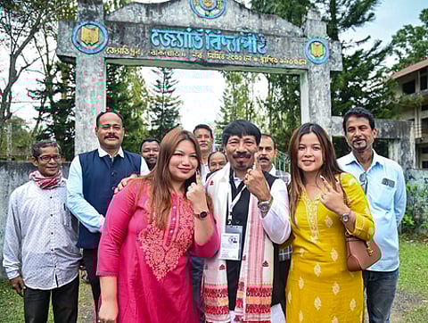 असम में 2026 चुनाव का नया कीर्तिमान, 85.38 प्रतिशत वोटिंग के साथ लोगों ने दिखाई जबरदस्त भागीदारी