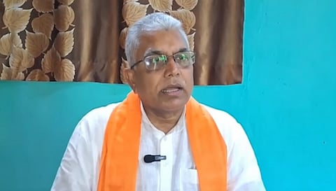 दिलीप घोष ने ममता सरकार पर साधा निशाना, कहा-जो लोग 15 साल में कुछ नहीं कर पाए, वे अब क्या कर लेंगे