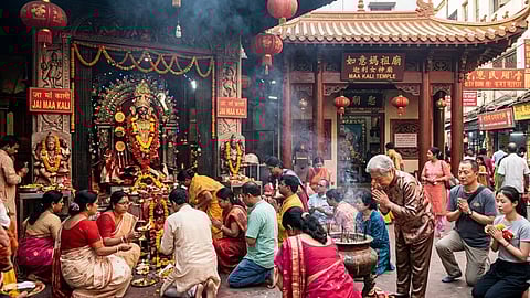 कोलकाता के टांगरा क्षेत्र में स्थित यह मंदिर न केवल श्रद्धा का केंद्र है, बल्कि भारतीय और चीनी दो संस्कृतियों के अद्भुत संगम का जीवंत उदाहरण भी है।