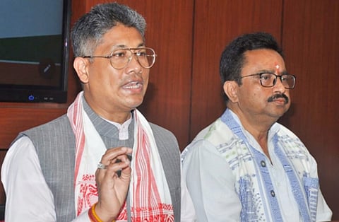लगातार विकास कार्यों के कारण भाजपा जीत की ओर अग्रसर : पीयूष हजारिका