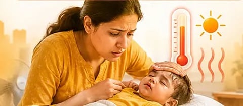 भीषण गर्मी में बच्चों को हीट स्ट्रोक का सबसे ज्यादा खतरा, घबराएं नहीं, इन बातों का रखें ध्यान