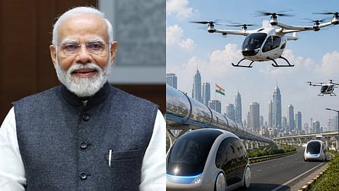 मोदी और एयर टैक्सी