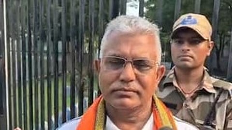 शौकत मोल्ला ने भाजपा के पूर्व अध्यक्ष जेपी नड्डा की गाड़ी पर कराया था हमला : दिलीप घोष