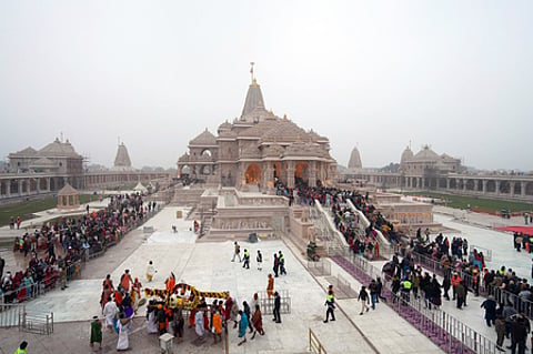 अयोध्या: राम मंदिर कैंपस में दान राशि की गिनती में किए गए कई बदलाव, सुरक्षा भी बढ़ाई गई