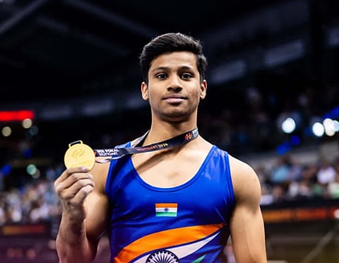 भारतीय जिम्नास्टिक के लिए खुशखबरी, हर्षित दामोदरन और अक्षत बजाज ने एशियन मीट में इतिहास रचा