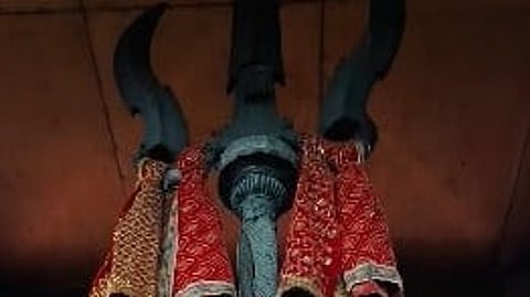मां आदि शक्ति भगवती को समर्पित शक्ति मंदिर, दिव्य त्रिशूल है मुख्य आकर्षण