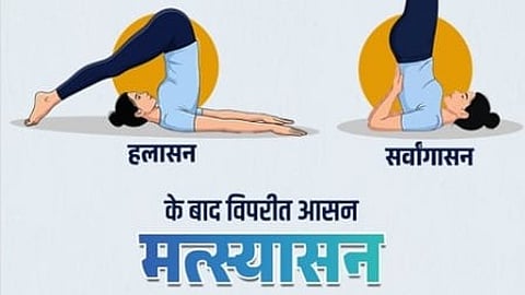 सर्वांगासन-हलासन के बाद क्यों जरूरी है मत्स्यासन, जानिए काउंटर पोज का महत्व