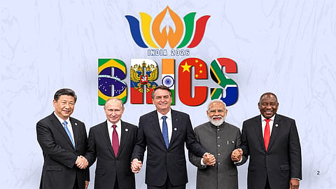 इस तस्वीर में BRICS के देशों के मुख्य leader है