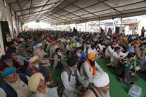 लगभग एक साल से चल रहा है किसान आंदोलन।(Wikimedia Commons)