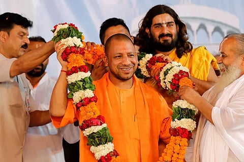 उत्तर प्रदेश के मुख्यमंत्री और गोरक्षनाथ पीठाधीश्वर योगी आदित्यनाथ (VOA)
