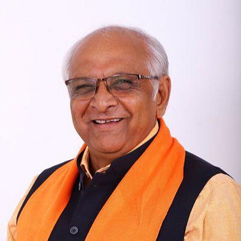 गुजरात के मुख्यमंत्री, भूपेंद्र पटेल{Twitter}