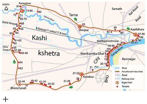 पंचकोसी मार्ग (Wikimedia Commons)