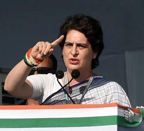 कांग्रेस महासचिव प्रियंका गांधी वाड्रा विधानसभा चुनावों के लिए अधिक समय तक काम कर रही हैं। (Wikimedia Commons)