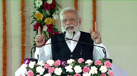 प्रधानमंत्री मोदी ने वाराणसी से आत्मनिर्भर स्वस्थ भारत योजना की शुरुआत की (twitter)