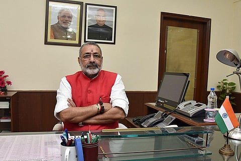 केंद्रीय ग्रामीण विकास और पंचायती राज मंत्री गिरिराज सिंह।(Wikimidia Commons)