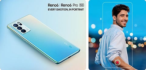 स्मार्टफोन ओप्पो की रेनो 6 सीरीज(official website)