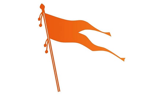 राष्ट्रीय स्वयंसेवक संघ (आरएसएस) ध्वज(Wikimedia Commons)