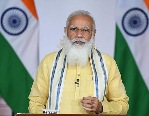 प्रधानमंत्री नरेंद्र मोदी।(PIB)