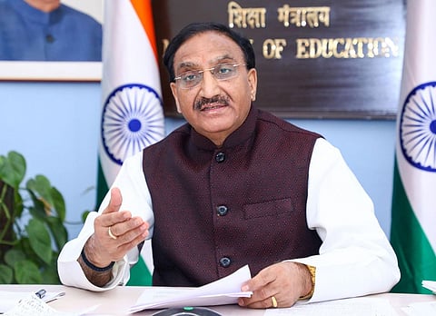 केंद्रीय शिक्षा मंत्री रमेश पोखरियाल ‘निशंक'(PIB)
