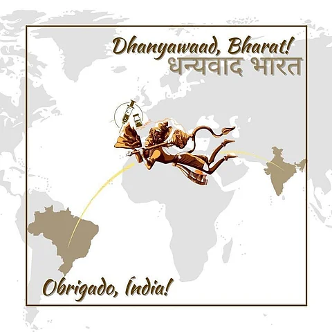 वैक्सीन भेजने पर बोल्सोनारो ने मोदी को दिया अनोखा धन्यवाद