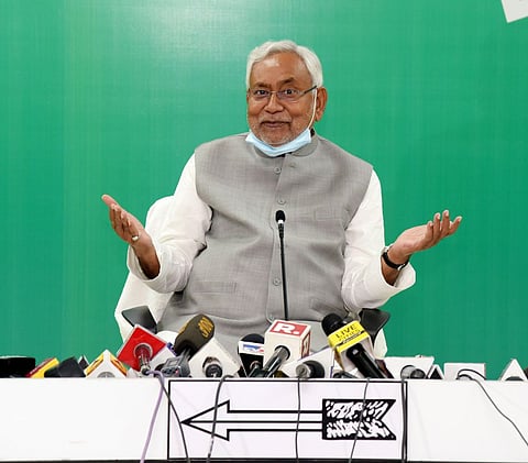 बिहार के मुख्यमंत्री नितीश कुमार।(फाइल फोटो)