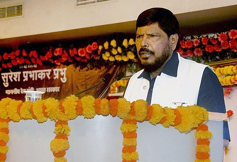 केंद्रीय मंत्री और रिपब्लिकन पार्टी ऑफ़ इंडिया के प्रमुख रामदास अठावले। (Wikimedia Commons)